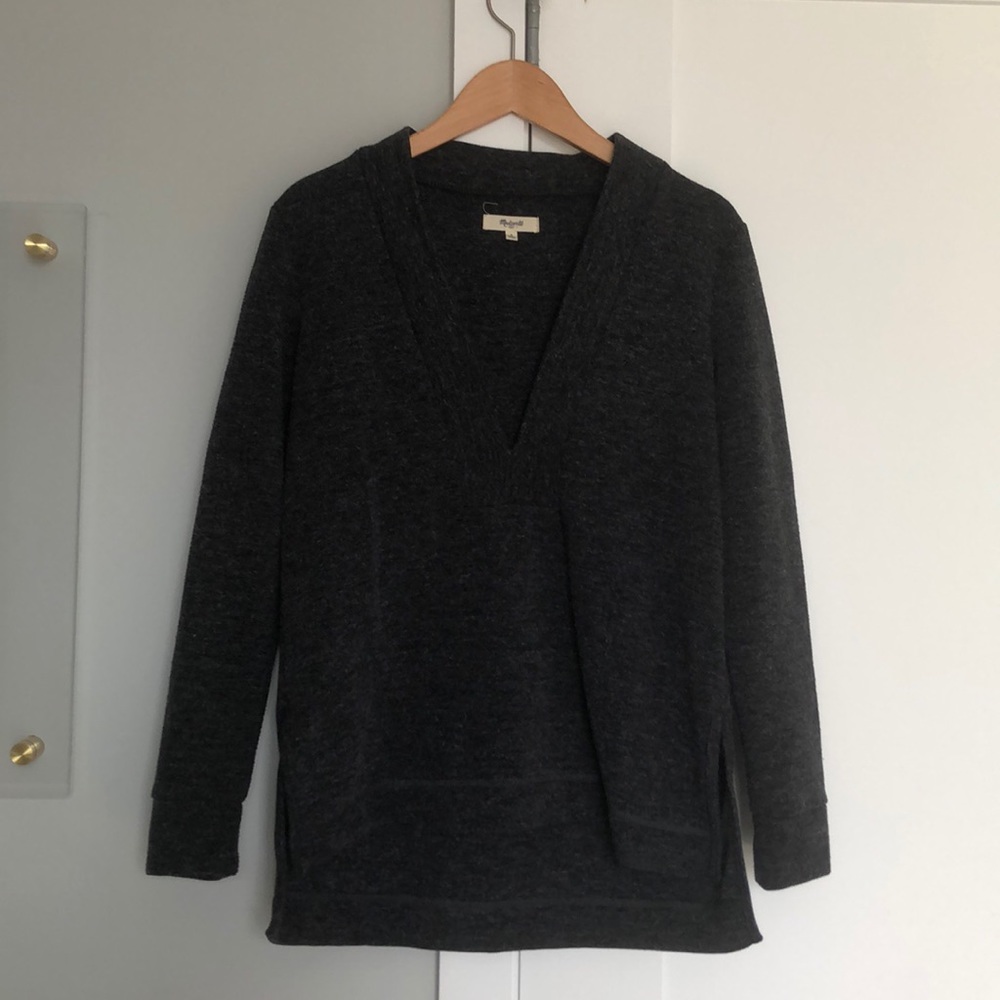 Madewell Low-V Pullover Top - Picture 5 of 6